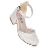 Kiko Kids Ressa Vakko Taşlı Kız Çocuk 5 Cm Topuklu Sandalet Abiye Ayakkabı