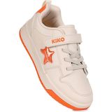 Kiko Kids Sand Cırtlı Kız Çocuk Spor Ayakkabı - Bej - Turuncu