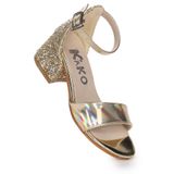 Kiko Kids Sheila Ayna Çam Günlük Kız Çocuk 3 Cm Topuklu Sandalet Abiye Ayakkabı