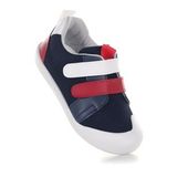 Kiko Kids Şifu İlk Adım Cırtlı Erkek Bebek Spor Ayakkabı (Kırmızı-Lacivert)