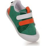 Kiko Kids Şifu Ilk Adım Cırtlı Erkek Bebek Spor Ayakkabı - Yeşil - Turuncu