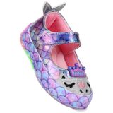 Kiko Kids Solin Deniz Kızı Işıklı Cırtlı Kız Bebek / Çocuk Babet Ayakkabı