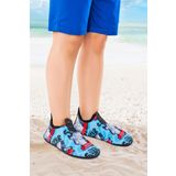 Kiko Kids Surfer Havuz Plaj Erkek Çocuk Deniz Ayakkabısı 7561 Mavi