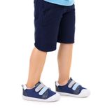 Kiko Kids Textile İlk Adım Cırtlı Erkek Bebek Spor Ayakkabı