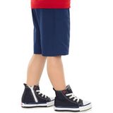 Kiko Kids Tinna Bağcıklı Erkek Çocuk Boğazlı Keten Spor Ayakkabı Lacivert