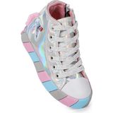 Kiko Kids Unicorn Fermuarlı Kız Çocuk Spor Ayakkabı - Gümüş