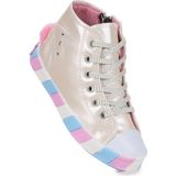 Kiko Kids Unicorn Fermuarlı Kız Çocuk Spor Ayakkabı - Sedef