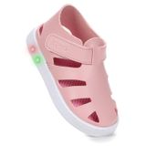 Kiko KidsLimba Işıklı Cırtlı Kız Bebek Sandalet