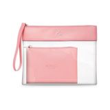 Kiko Makyaj Çantası Transparent Beauty Case 003 Pink pembe
