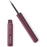 Kiko Milano Eyelıner 07 Burgundy Suya Dayanıklı Super Colour Likit Eyeliner Kolay Uygulama Özelliği