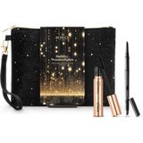 Kiko Milano KikoMilano Stayglam Black Duo Eyes Seti, Parlak Siyah Çanta ile Göz Makyajı için Uzun Süre Kalıcı