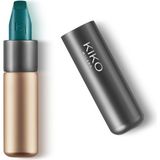Kiko Milano KikoMilano Velvet Passion Mat Ruj 322 Sapphire Green Yeşil Renk Mat Etkili Kremsi Dudak Makyajı