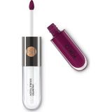 Kiko Milano Ruj - Unlımıted Double Touch - 123 Satin Grape - Uzun Süre Kalıcı Parlak / Mat Likit Lipstick