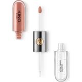 Kiko Milano Ruj - Unlımıted Double Touch - 129 Burnt Tangerine - Uzun Süre Kalıcı Parlak / Mat Likit Lipstick