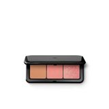 Kiko Multi Finish Trio Blush & Bronzer Palette 01 - Coral, Pudra Allık, Mat ve Metalik Bitişli