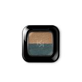 Kiko New Bright Duo Eyeshadow 15 Classic Gold - Green Teal Göz Farı
