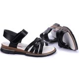 Kiko Şb 2469-78 Siyah Erkek Çocuk Sandalet