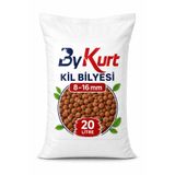 Kil Bilyesi 20 Litre 8-16 mm ByKurt Doğal Drenaj Taşı Saksı Bitkileri, Bahçe, Orkide ve Hidroponik Kullanım