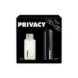 (KİL MASKESİ HEDİYE) Privacy Erkek Parfüm Seti EDT Parfüm 100ml+Deodorant 150ml (1 ADET)