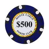 Kil Poker Cipsi 14 Gram Monte Carlo 50 Adet Çip Paketi