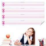 Kılavuz Çizgili Akıllı Kağıt Yazı Tahtası Duvarda İz Bırakmaz Statik Yeni Müfredata Uygun 100X56cm (5433)