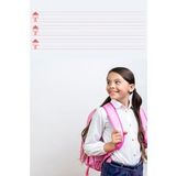 Kılavuz Çizgili Yazı Tahtası Akıllı Kağıt Tahta 110×56 Cm