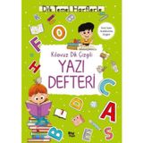 Kılavuz Dik Çizgili Yazı Defteri - Küçük Boy - Dik Temel Harflerle