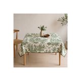 KİLİAHOME Duck Kumaş Fransız Köylü Desenli Kare Masa Örtüsü 90x90 cm – Dekoratif, Şık, Dayanıklı Çok Amaçlı Masa Örtüsü
