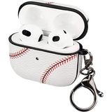 Kılıf Benim Airpods 3. Nesil Uyumlu Kılıf Amerikan Futbol Tasarımlı Airpods Premium Koruma - Beyaz
