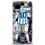 Kılıf HD Baskılı Kılıf + SERAMİK TAM KAPLAYAN EKRAN KORUYUCU 17 Siyah - Gül Realme C25Y ile uyumlu