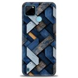 Kılıf HD Baskılı Kılıf + SERAMİK TAM KAPLAYAN EKRAN KORUYUCU 322 Beyaz - Kalp Realme C25Y ile uyumlu