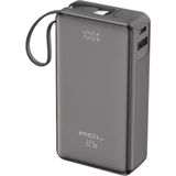 Kılıf House 10000 Mah Powerbank Dahili Usb-C Kablolu 22.5W Hızlı Şarjlı Powerbank PW-109 - Gri
