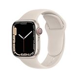 Kılıf House Apple Watch Uyumlu Silikon Kordon - 38 / 40 / 41mm - Starlight