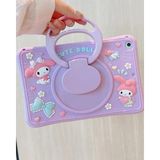 Kılıf House Cute Dolls Karakterli Dayanıklı Çocuk Tablet Kılıfı Standlı Eğlenceli Koruyucu Kapak - Galaxy Tab A9 Plus 11'' - Lila