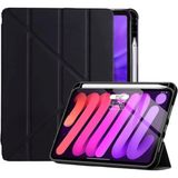Kılıf House Samsung Uyumlu Trifold Yumuşak Akıllı Uyku Modlu Tablet Kılıfı - Galaxy Tab S9 FE / S10 FE 10.9'' - Siyah