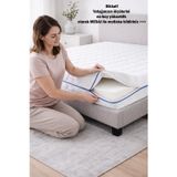 Kılıf İnci 90x190 Yatak Kılıfı Koruyucusu Yatak Örtüsü Fermuarlı Kapitone Zippered Mattress Cover
