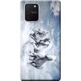 Kılıf Merkezi 187 Samsung Galaxy S10 Lite SM-G770F Atlar Baskılı Silikon Kılıf