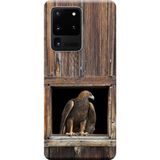 Kılıf Merkezi 198 Samsung Galaxy S20 Ultra SM-G988B Kartal Baskılı Silikon Kılıf
