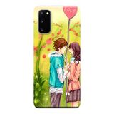 Kılıf Merkezi 308 Samsung Galaxy S20 SM-G980F Love Anime Baskılı Silikon Kılıf
