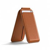KILIFBENİM Apple iPhone 17/16/15/14/13/12 Serisi ile Uyumlu MagSafe Manyetik Cüzdan Kartlık, Çift Kapaklı, Standlı, 4 Kart Yuvalı, Premium PU Deri, Güçlü Mıknatıslı (KAHVERENGİ)