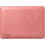 Kılıfı, Vegan Deri, Su Itici Özellikli, Bilgisayar Notebook Laptop Çantası (Toz Pembe, 14 Inç)