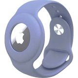 Kılıfist Apple Airtag Silikon Kordon Bileklik Lavanta Gri - Lavanta Grisi