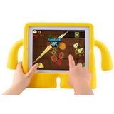 Kılıfist Apple iPad Air 10.9 2022 (5.nesil) Çocuklar Için Koruyucu Standlı Tablet Kılıf - Sarı