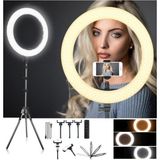 Kılıfist Büyük Boy Ring Light Youtuber Makyaj Güzellik 6500K 65W Kuaför Kit Kumandalı 21 Inç Işık Kaynağı