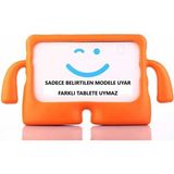 Kılıfist Gtx Jaculus 10.4 Kılıf Çocuklar Için Standlı Koruyucu Tablet Kılıf - Turuncu