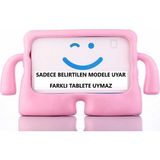 Kılıfist Redmi Pad 2 Kılıf Çocuklar Için Standlı Koruyucu Tablet Kılıfı - Açık Pembe