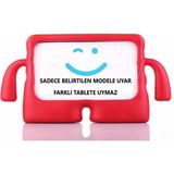 Kılıfist Redmi Pad 2 Kılıf Çocuklar Için Standlı Koruyucu Tablet Kılıfı - Kırmızı