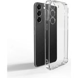 Kılıfist Samsung Galaxy S23 Kılıf Zore 2mm Anti Shock Silikon - Renksiz