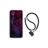 kilifland Alcatel 1 2022 ile Uyumlu Kılıf Ipli Boyun Askılı Desenli Silikon Boyalar 1660
