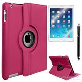 Kılıfland Apple İpad Air 360 Standlı Film+Kalem Pembe Kılıf